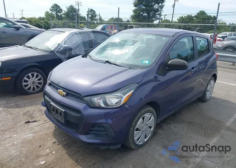 2016 Chevrolet Spark Ls Cvt z USA, uszkodzony, nr VIN KL8CB6SA7GC602945